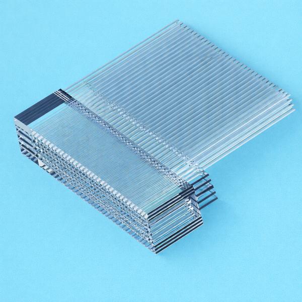 Core Pitch 127 μm 2D Fiber Array FC Connector Type Customizable Fiber Count Ideal for Optical Communication Applications