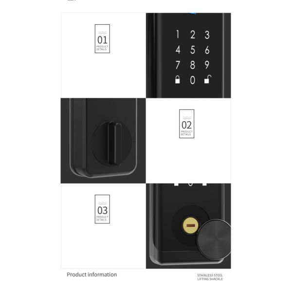 Secure Door Entry Outdoor Waterproof Touch Keypad Access Control Card Reader with App
