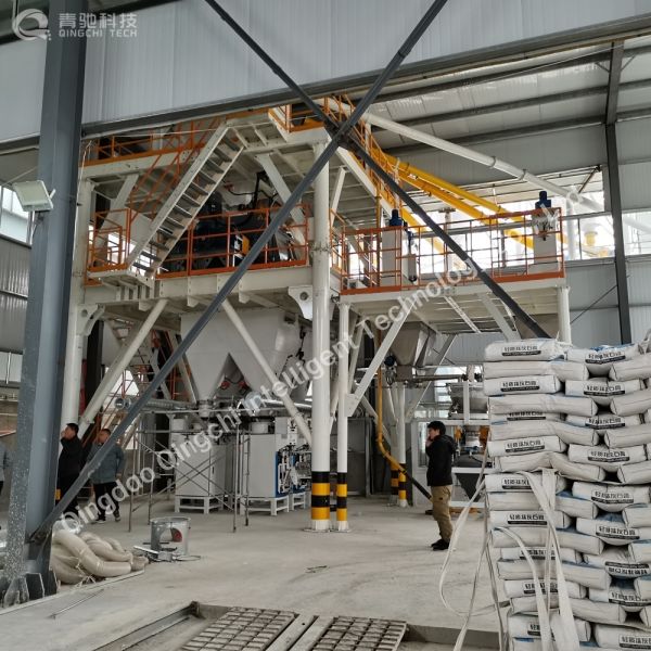 Containerized Dry Mixed Mortar Production Line 8T/H - 25T/H Output