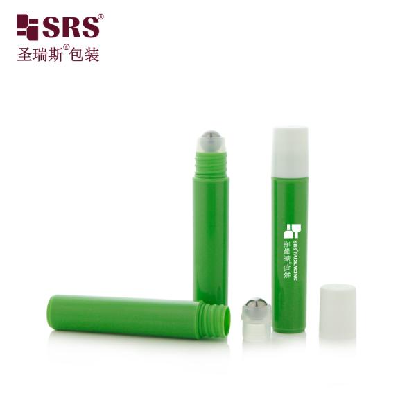 RPA-7ML Empty PP Roll On Bottle with gold metal cap for acne treatment