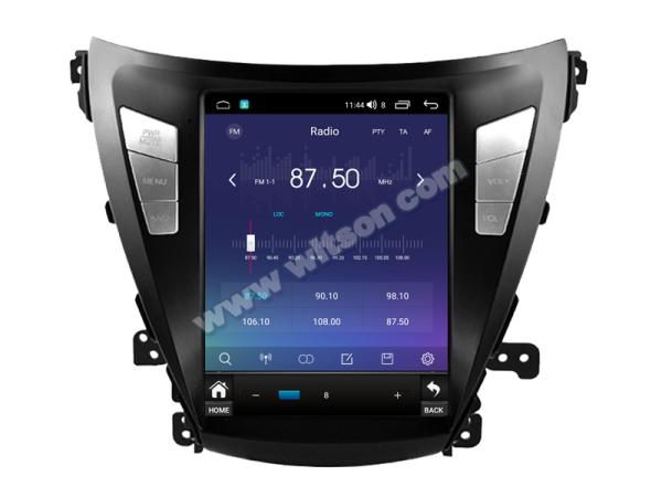 9.7'' Tesla Vertical Screen For Hyundai Elantra 2011-2016 Android Car Multimedia Player