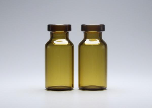 3ml cancelam e o tubo de ensaio ambarino do tubo de vidro da parte superior do friso da medicina