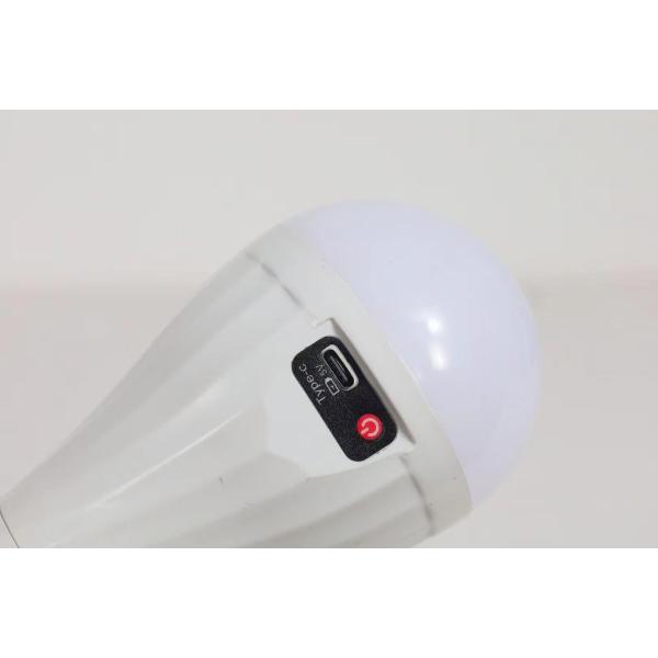 LED Bulb for Lighting Solutions Service 15W E27 B22 Li-ion Rechargeable Battery AC/DC