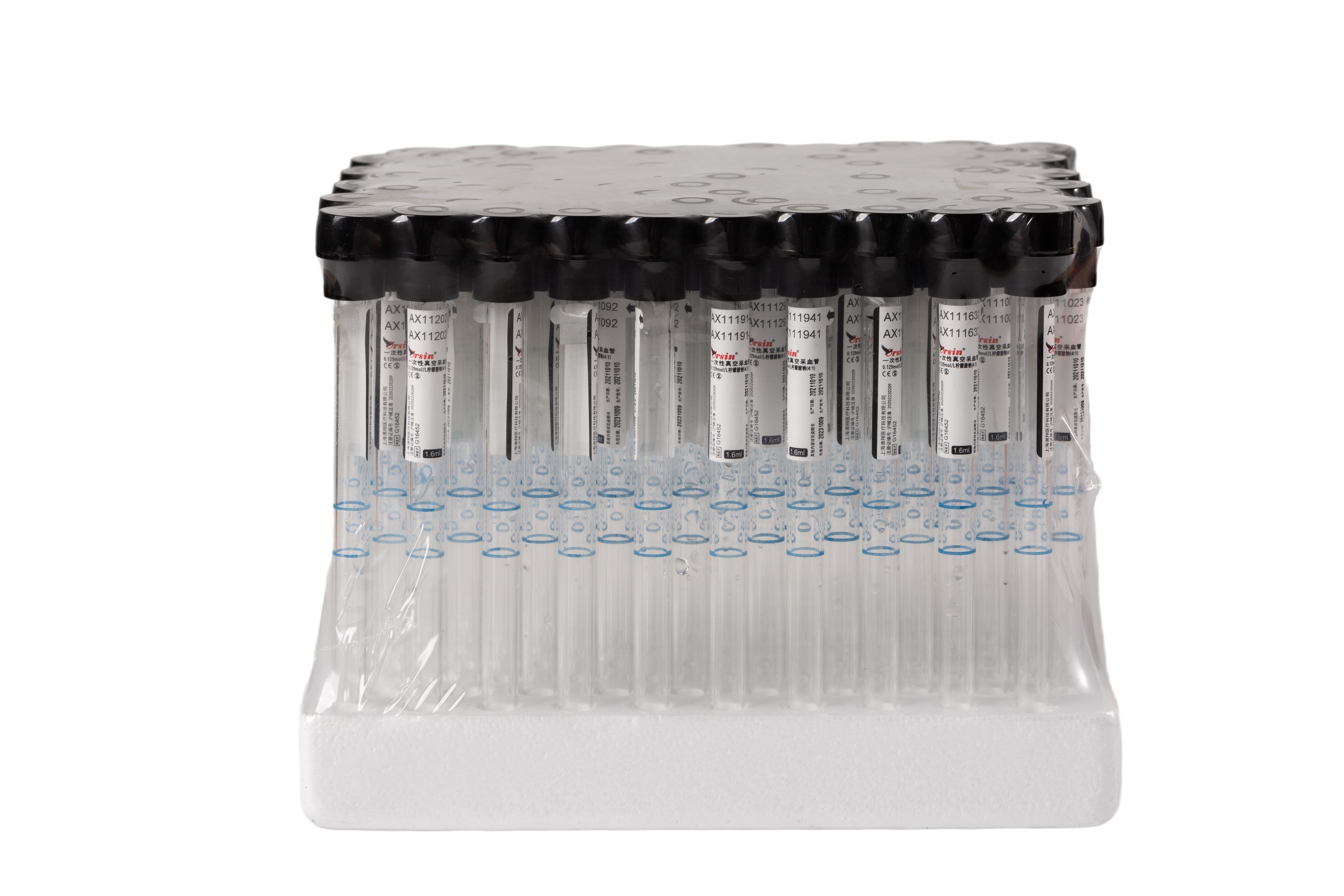 Glass ESR Tube Tube 120mm 6ml 7ml ESR Blood Test Tube Anticoagulant