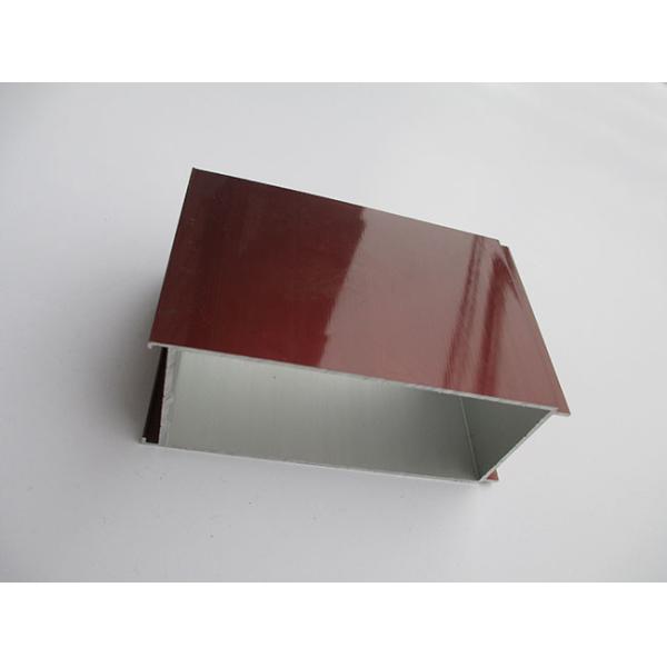 High Intensity Red Coated Aluminum Door Profiles For Chinese Style Doors