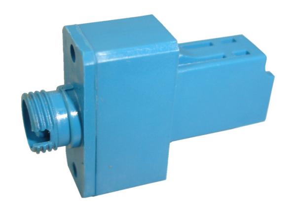 Hybrid Plastic Fiber Optic Adapter LC To FC With 1.25mm 2.5mm Sleeve
