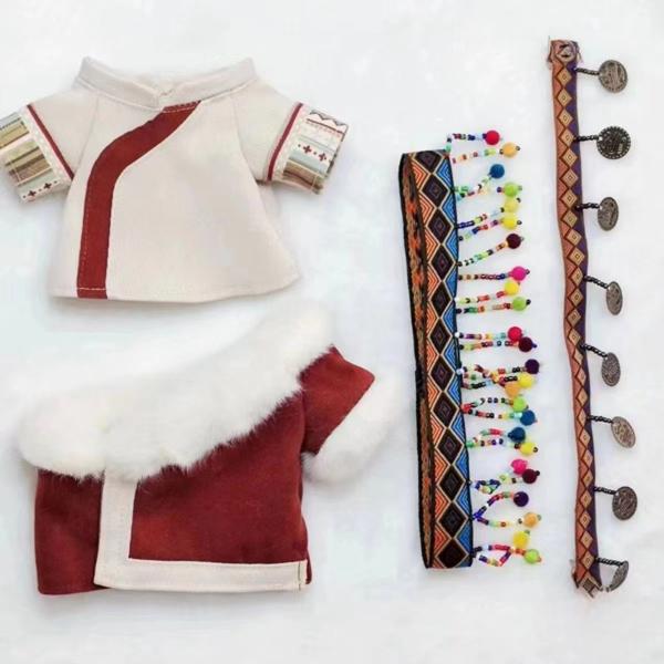 20cm American Stuffed Plush Doll Clothes Set for Gift Doll Clothes