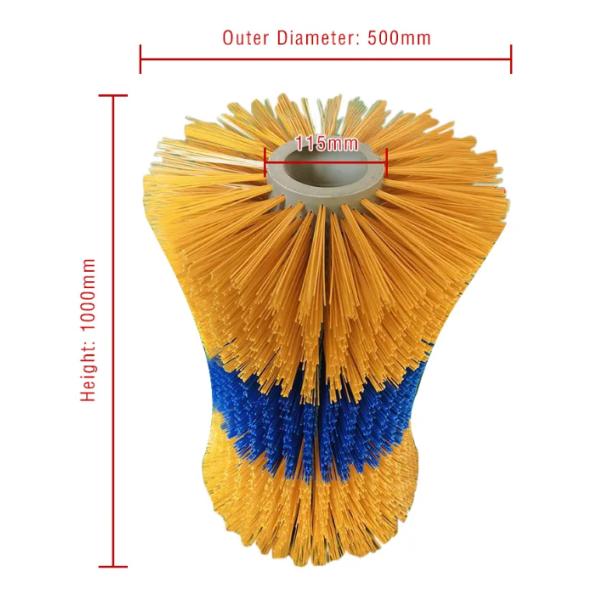 Equipo agrícola Cepillo eléctrico automático de nylon Cepillo de masaje corporal de ganado