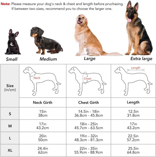 Reflective Dog Raincoat - Adjustable Waterproof Raincoat for Dogs, Lightweight Dog Hooded Slicker Rain Coat Poncho