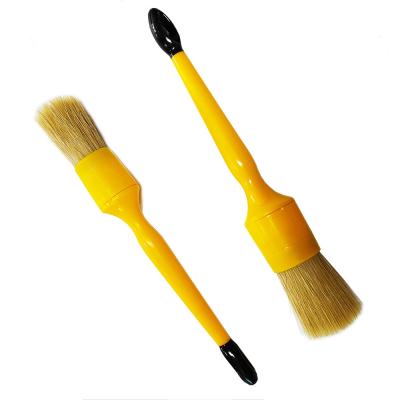 Hog Hair Soft Bristle Car Cleaning Brushes 19cm for instrument panel
