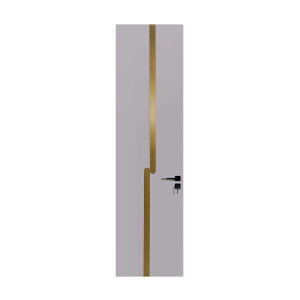OEM/ODM CUSTOM MODERN WALNUT INTERIOR DOORS | TALL FLUSH & BRASS ACCENT DESIGNS WOOD GRAIN & GEOMETRIC INLAY OPTIONS WALNUT VENEER & MATTE FINISH STYLES SOLID CORE FLUSH PANEL WITH GOLD HARDWARE