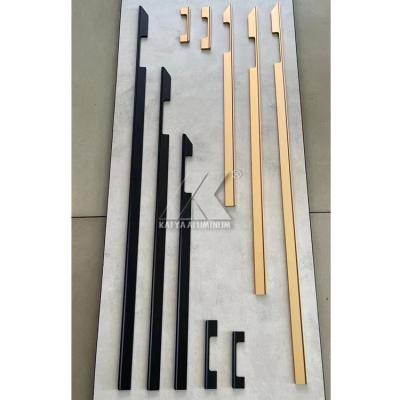 Kitchen Cupboard Closet Wardrobe Handles Aluminium Profiles For Furniture Cabinet Doors