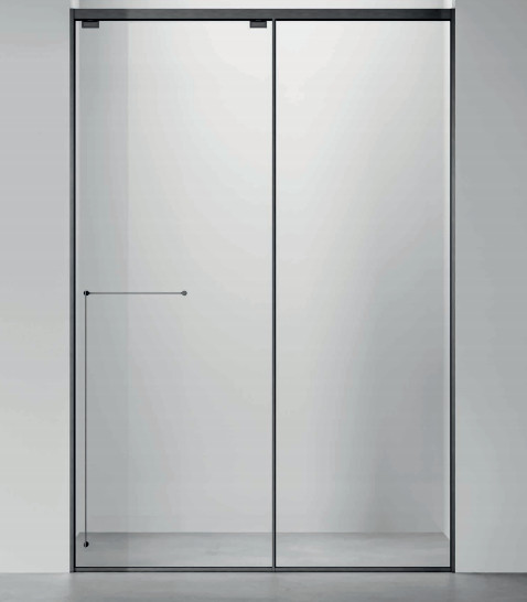 Нержавеющая сталь, закаленное стекло, ванная комната, душ, раздвижная дверь