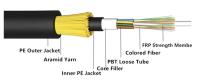 Tout le mode unitaire diélectrique 12 d'ADSS câble optique de fibre de 96 noyaux