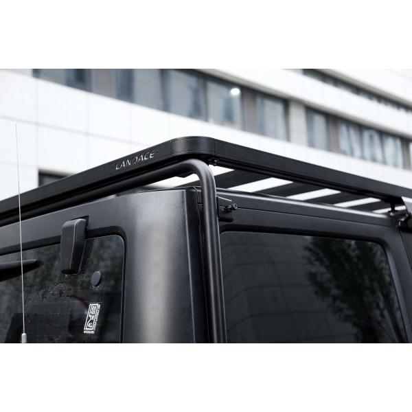 4X4 Aluminum Alloy Roof Rail Basket Jeep Wrangler JK Roof Racks for Car Roof Carrier