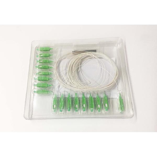 Mini Steel Tube 1x32 PLC Optical Splitter with 0.9mm LSZH G.657A1 Fiber for FTTH Networks
