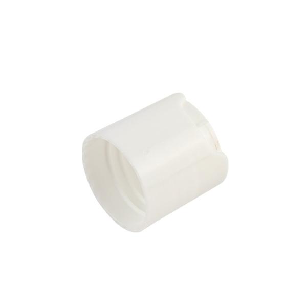 24/410 White PP Disc Top Cap Cosmetic Bottle Disc Top Closure For Lotion Packaging