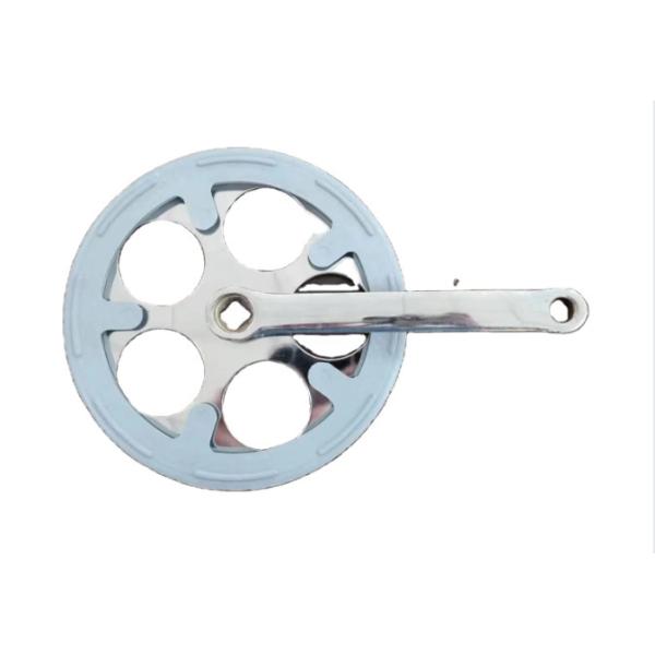 Части запасные горного велосипеда Коленчатый коленчатый механизм 46 T * 165 MM Высокая прочность