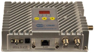 GS8640S 1×106 CATV Optical Receiver Indoor Corridor RF Frequency Range 47～862 MHz