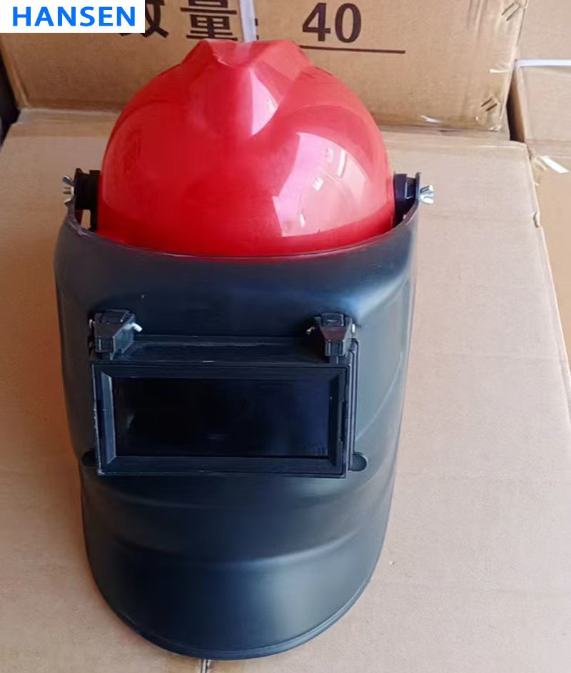 Helmet‑Mounted Auto Darkening Welding Mask ，Hard Hat Compatible Welding Helmet for High Altitude Working , Flip‑Up Welding Face Shield for Welder Safety Protection