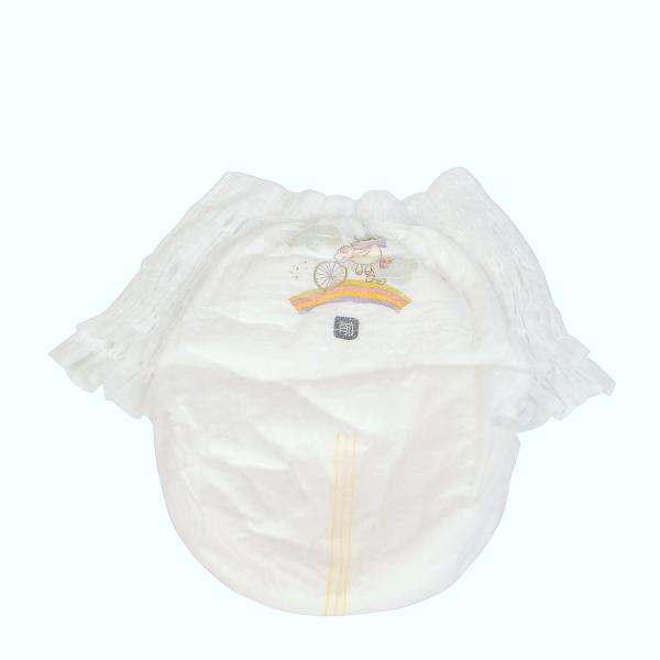 360 Elastic Waistband Pull Up Baby Diaper Fluff Pulp Disposable Training Pants