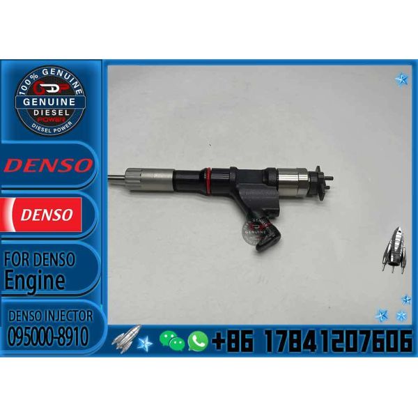 Diesel Common Rail Fuel Injector 095000-8910, 095000-8911, VG1246080106 for SINOTRUK HOWO ENGINE