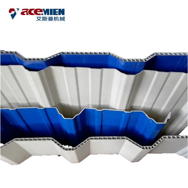 PVC Corrugated Roof Sheet Making Machine Hollow Wave Tile Roof Co - Extrusion Mould