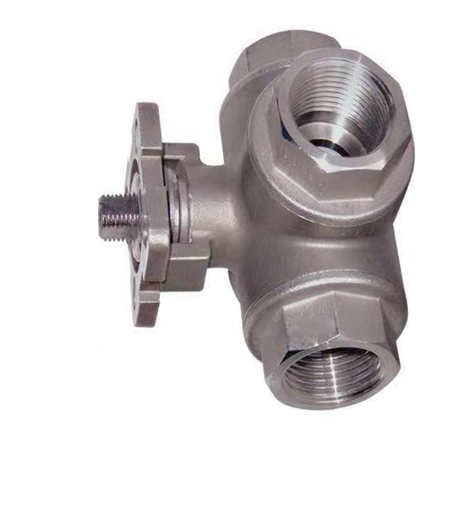 Нержавеющая сталь шаровой клапан нить шаровый клапан трехсторонний клапан