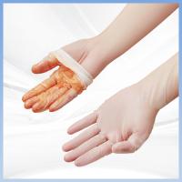 Los guantes rosados disponibles elegantes y cómodos del PVC hacen su protección también llena de sentido de moda
