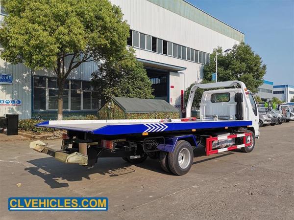 ISUZU 600P Tow Truck 130hp 4 Ton Flatbed Tow Truck