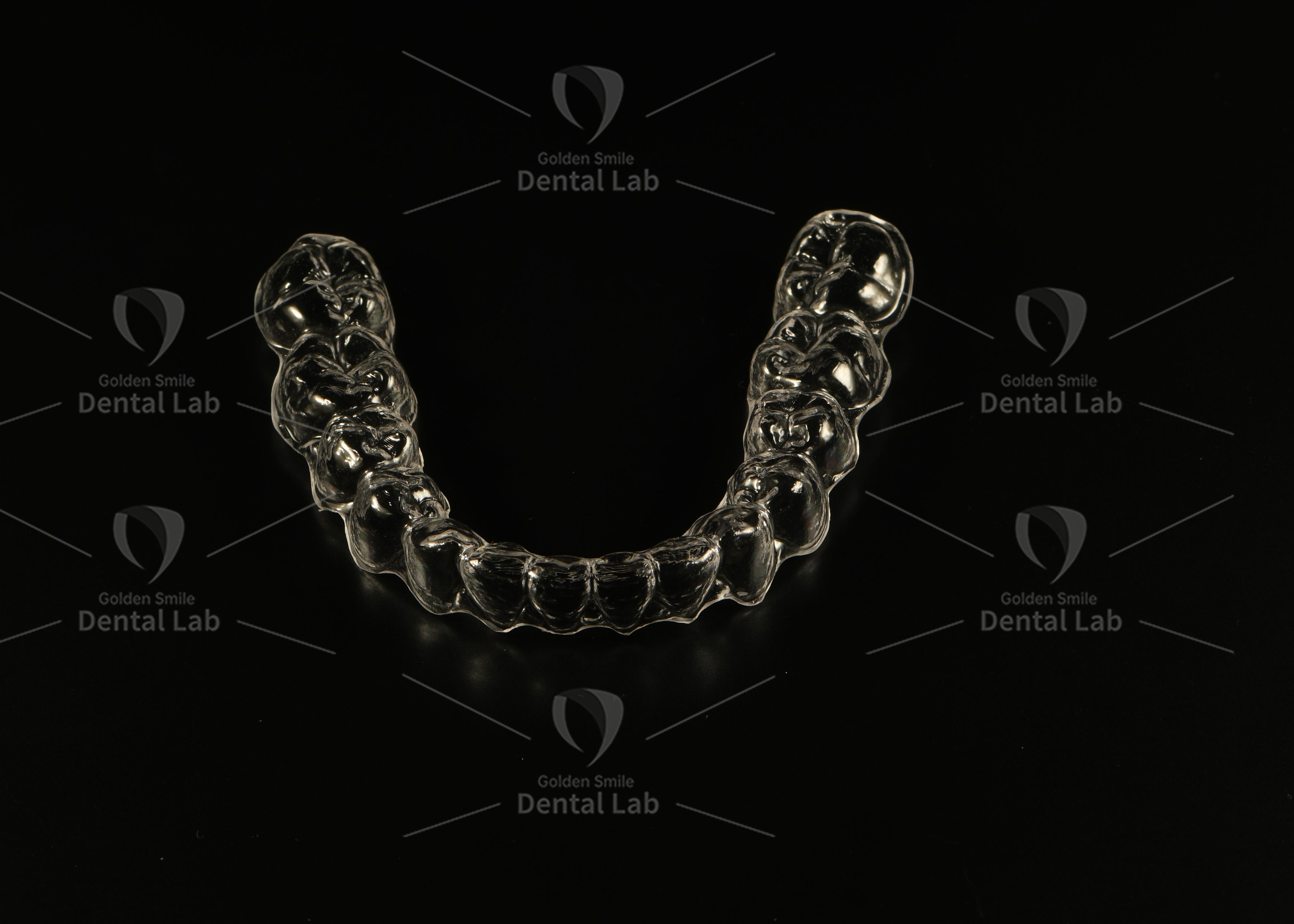 Custom-made Clear Retainer Virtually Invisible Dental Retainer Made of Medical-grade Thermoplastic