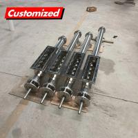 Sistema de transporte de aço inoxidável de concreto em pó OEM