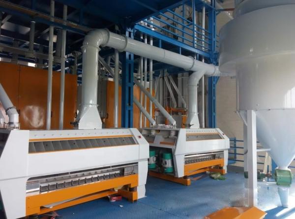 120 toneladas por 24 horas Máquina automática de moagem de farinha de milho de milho de milho de milho no Bangladesh