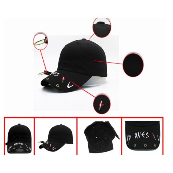 Sun Protection Classic Baseball Caps , Breathable Sports Baseball Hats