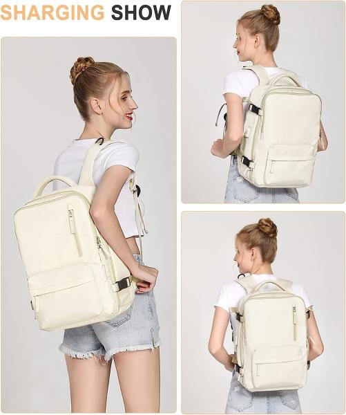 Large Travel Backpack Women, Carry On Backpack,Hiking Backpack Waterproof Outdoor Sports Rucksack Casual Daypack Fit