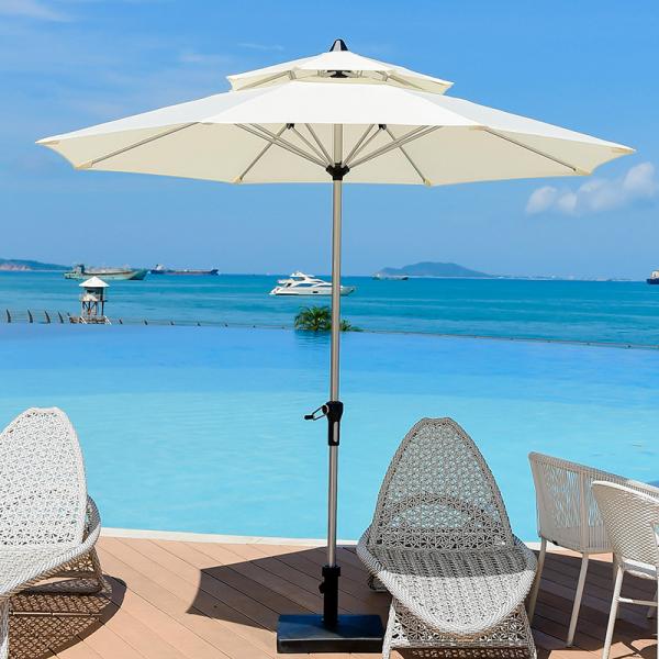 Sturdy Outdoor Umbrella 38mm Pole Size 230-250cm Product Height Ideal for Your Garden