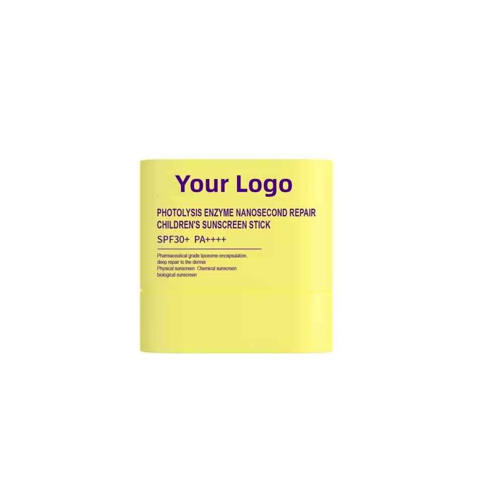OEM ODM brand customized children's sunscreen face cream SPF 30 face cream sunscreen protection mild children's face care sunscreen face cream stick