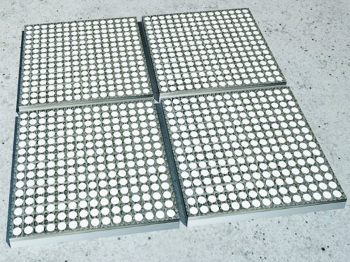 Rubber Ceramic Liners Ceramic And Rubber Composite With Steel Plate