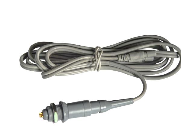 Plastic Socket Medical Device Cable Circular Plastic 3 Pin Connector Wire