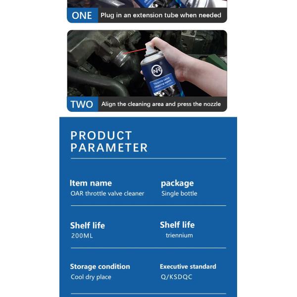 200ML Strong Carb Cleaner Spray The Ultimate Solution for Engine Carbon Build-Up