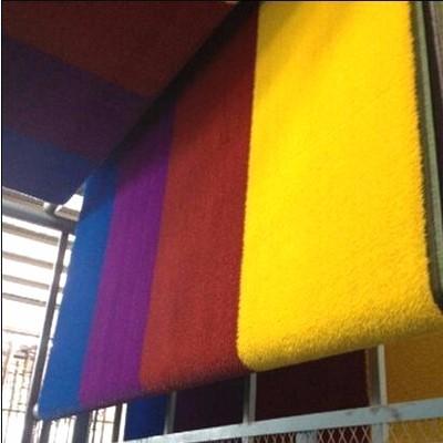 Purple White Artificial Grass 25mm Pile Height Several Color Optional