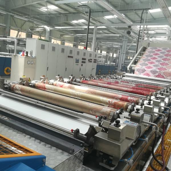 Automatic Rotary Screen Printer Textile Fabric Machine 10500x1800x1720mm