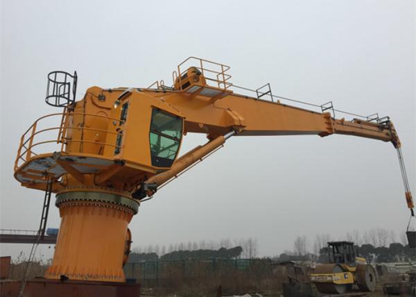 High Efficiency Telescopic Offshore Crane Easy Maintenance Impact Resistance