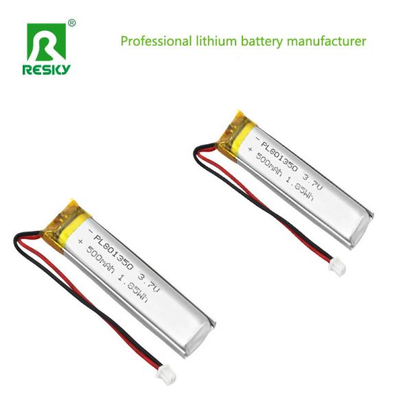 3.7V 500mAh Rechargeable Lithium Polymer Battery Cell for Electric Toothbrush and Beauty Devices