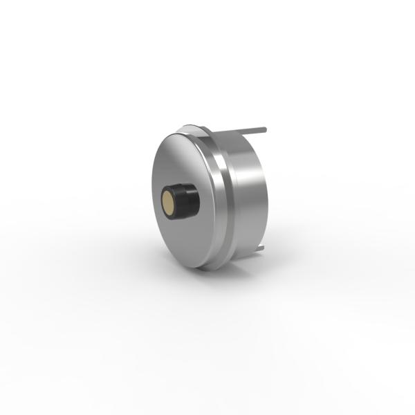 Dia 10.0mm male and female 2pin round magnetic pogo pin connector with 5A current