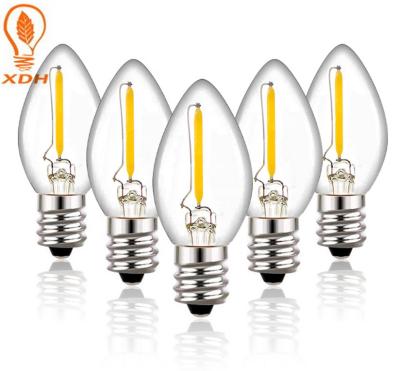 E12 E14 Cafe Light Bulb Coffee Shop Round Glass Pendant  C7