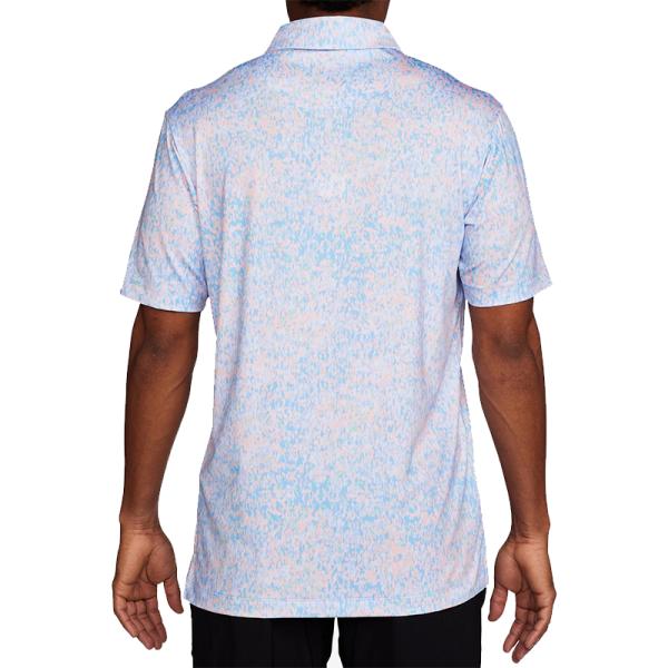 Custom High Quality Polyester Spandex Blade Collar Golf Polo Shirt Wholesale Men Sublimation Printed Golf Shirt