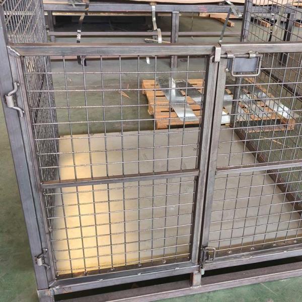 Cage de stockage pliable, idéale pour l'entreposage et le transport