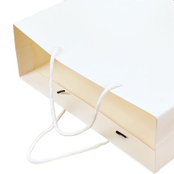 Переработанные биоразлагаемые бутиковые бумажные пакеты для покупок