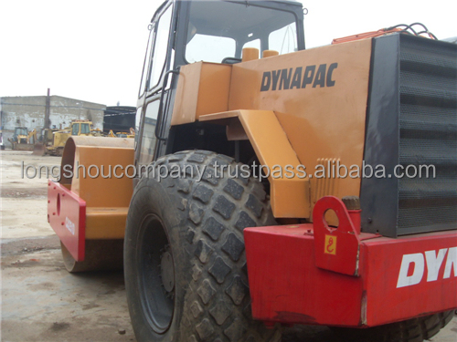 37 KW Used Dynapac CA30 CA25 Road Roller Drum Single Drum Roller For Road Construction
